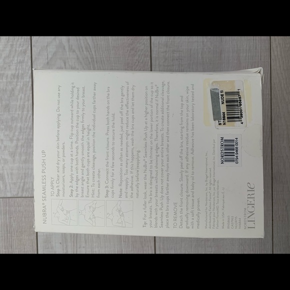 NUBRA Seamless Push Up Bra - Picture 5 of 5